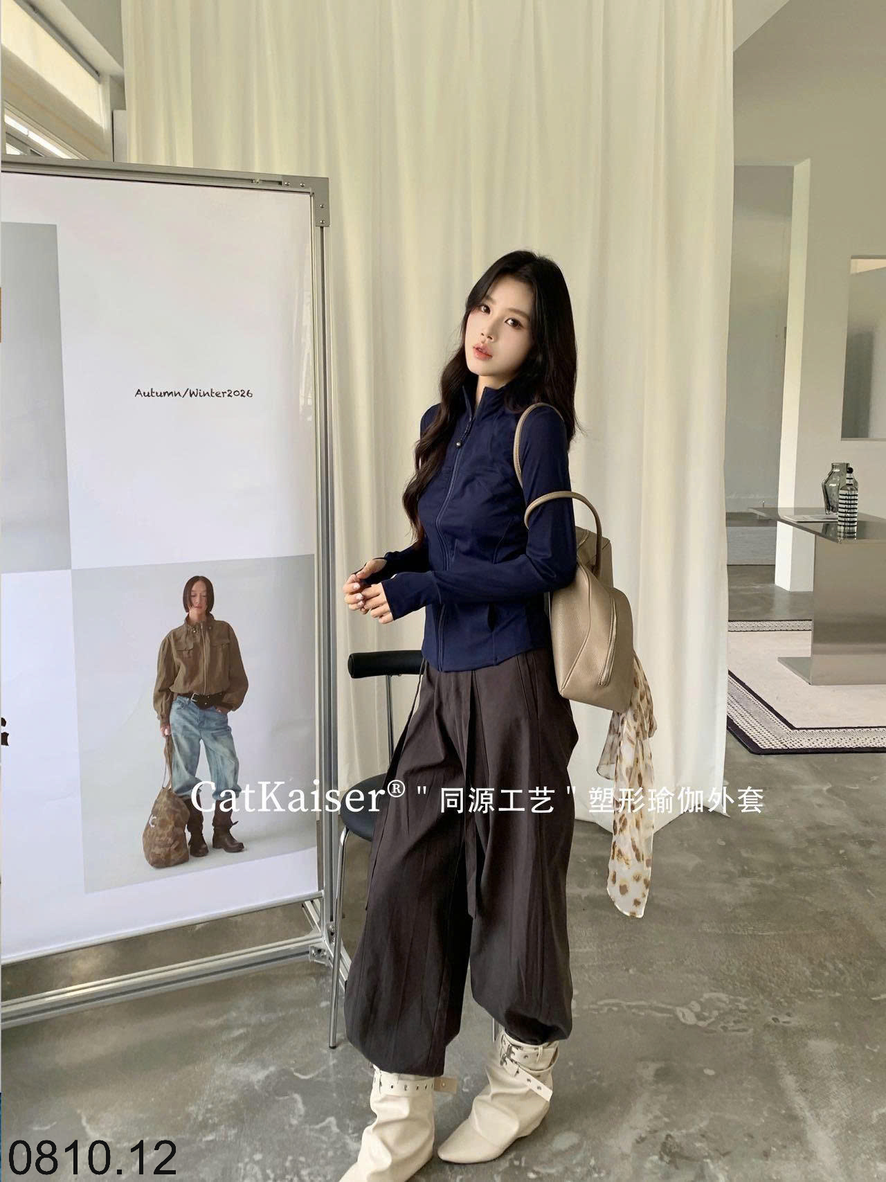 26HA0810.12 - ÁO KHOÁC NHẸ THỂ THAO ĐỊNH HÌNH CATKAISER