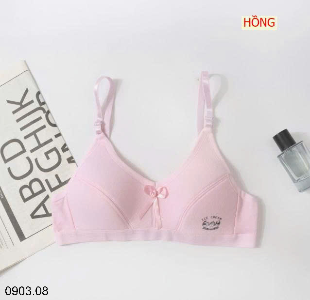 26HA0903.08 - SET 3 ÁO LÓT KHÔNG GỌNG HỌC SINH