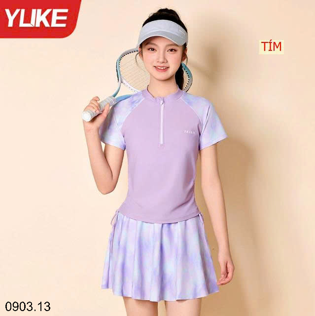 26HA0903.13 - BỘ BƠI BÉ GÁI SIZE ĐẠI YUKE