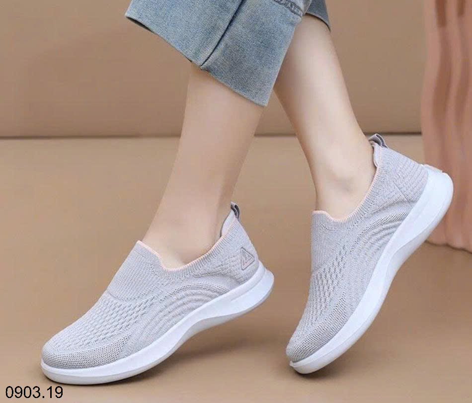 26HA0903.19 - GIÀY LƯỜI THỂ THAO NỮ THOÁNG KHÍ