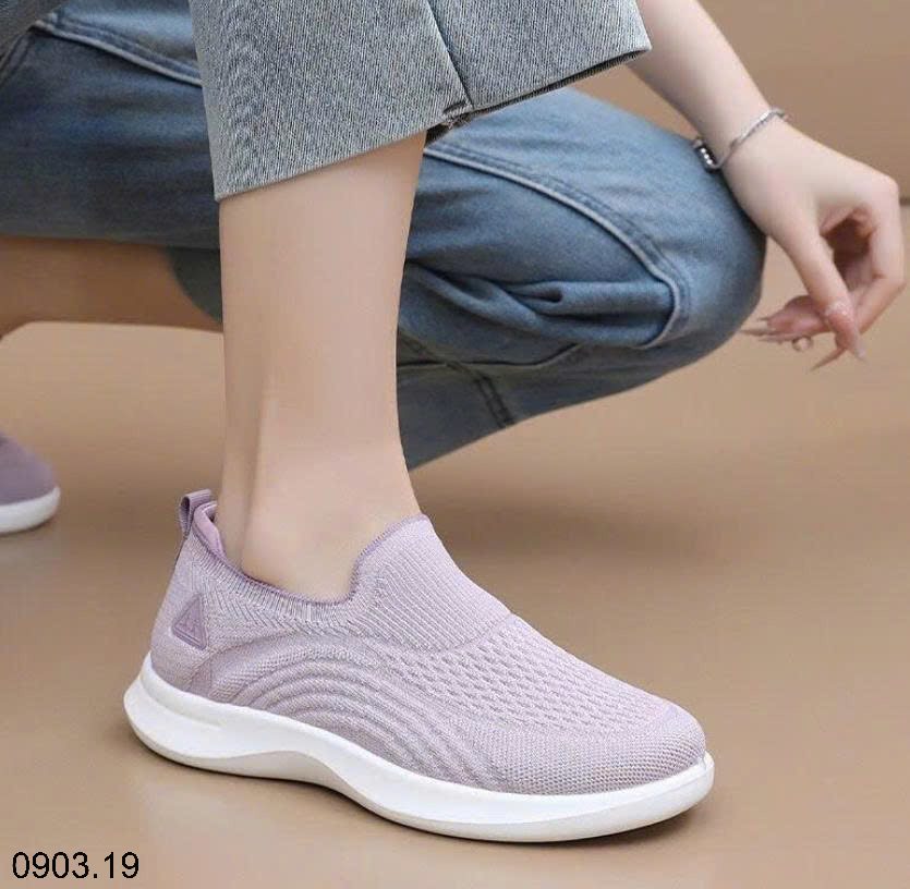 26HA0903.19 - GIÀY LƯỜI THỂ THAO NỮ THOÁNG KHÍ