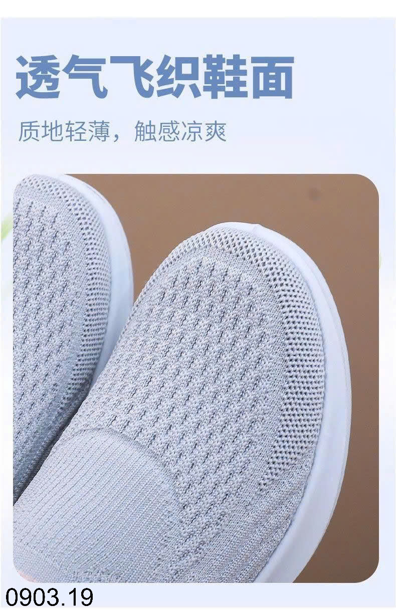 26HA0903.19 - GIÀY LƯỜI THỂ THAO NỮ THOÁNG KHÍ