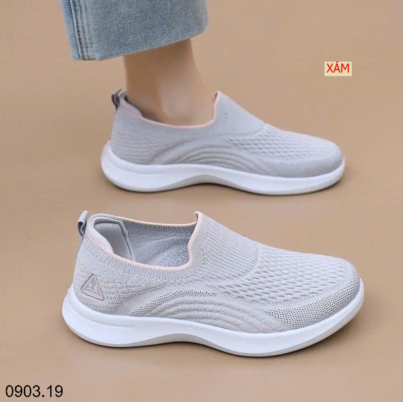 26HA0903.19 - GIÀY LƯỜI THỂ THAO NỮ THOÁNG KHÍ