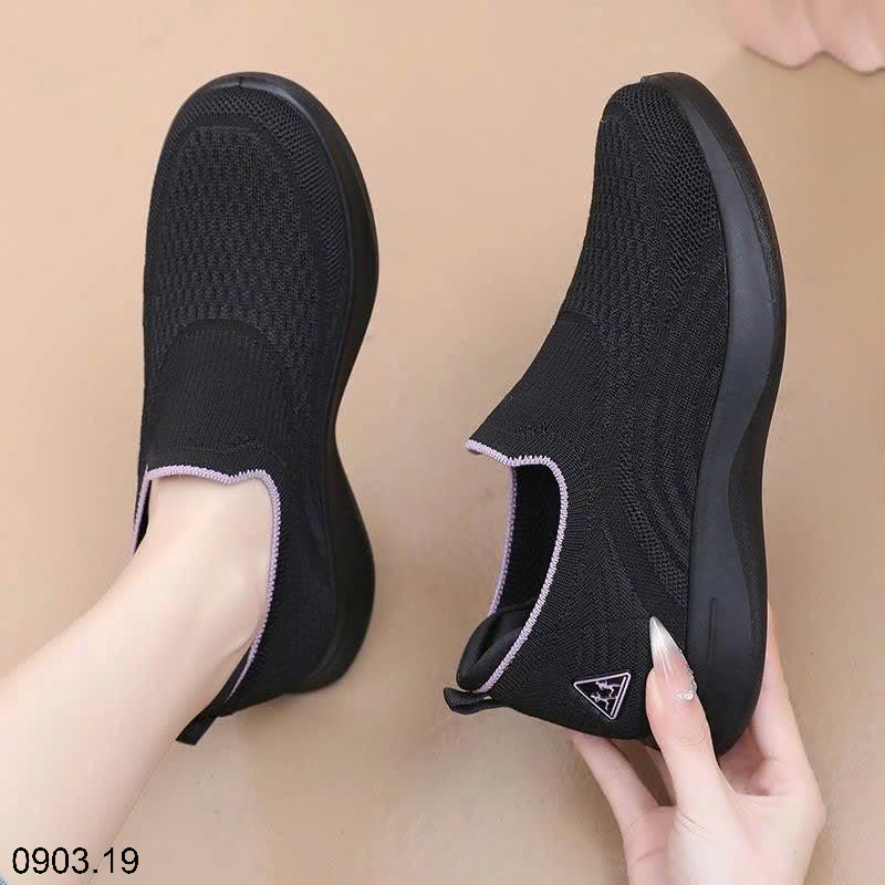 26HA0903.19 - GIÀY LƯỜI THỂ THAO NỮ THOÁNG KHÍ