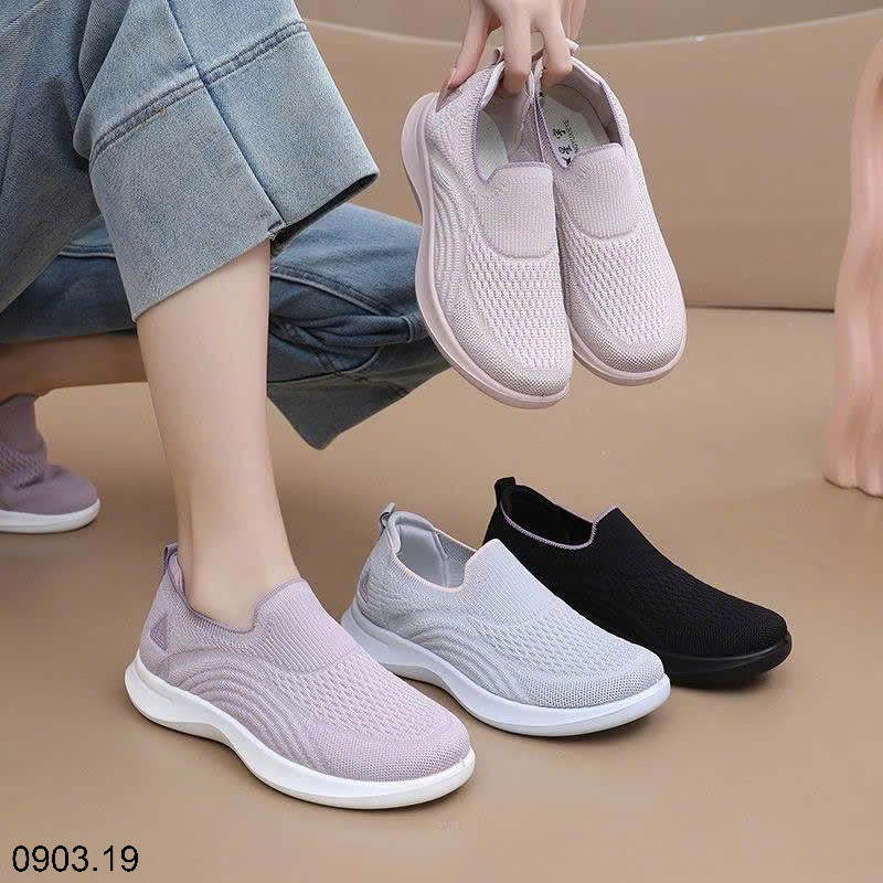 26HA0903.19 - GIÀY LƯỜI THỂ THAO NỮ THOÁNG KHÍ