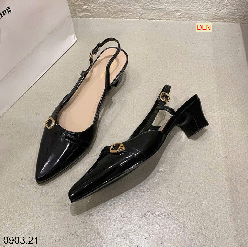 26HA0903.21 - GIÀY SANDAL MỞ GÓT CHỐNG NƯỚC