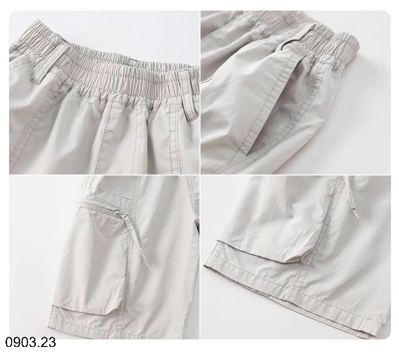 26HA0903.23 - QUẦN SHORT GIÓ THỂ THAO TÚI HỘP SIZE ĐẠI BÉ TRAI