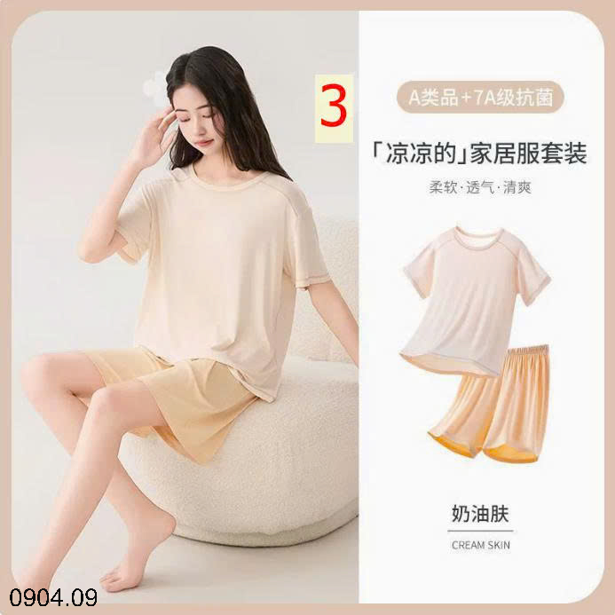 26HA0904.09 - SET ĐỒ NGỦ ICE SILK