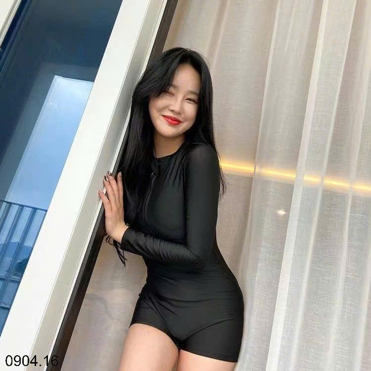 26HA0904.16 - BỘ BƠI ĐEN LIỀN THÂN CHO NỮ