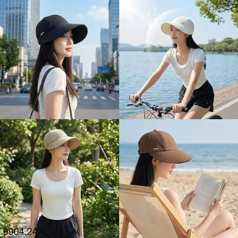 26HA0904.24 - MŨ CHỐNG NẮNG NỮ