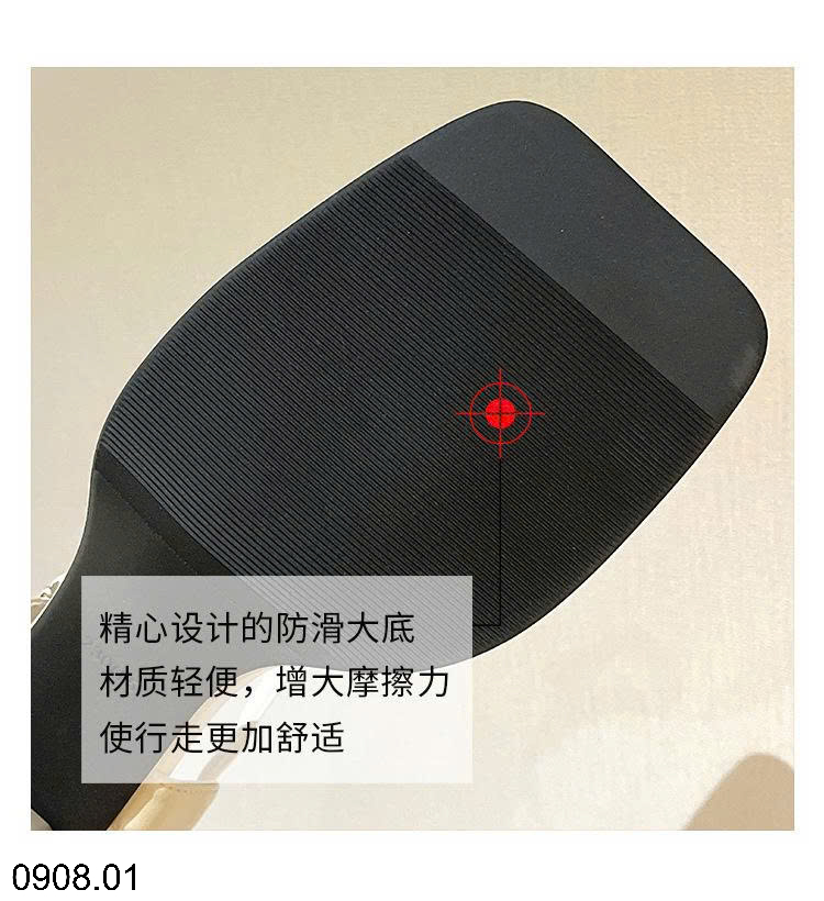 26HA0908.01 - SANDAL GÓT VUÔNG CHO NỮ