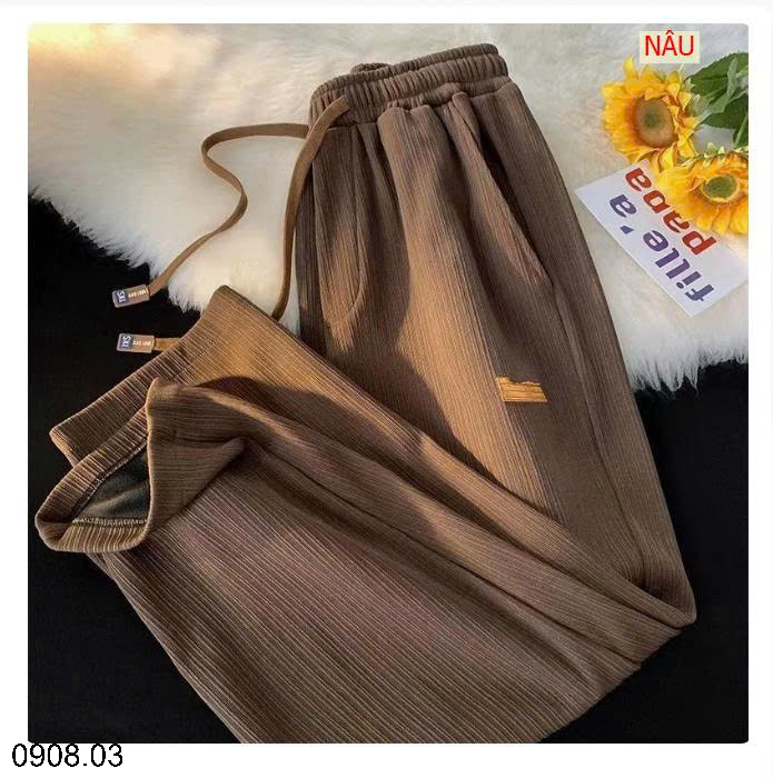 26HA0908.03 - SET 2 QUẦN ỐNG RỘNG NAM NỮ