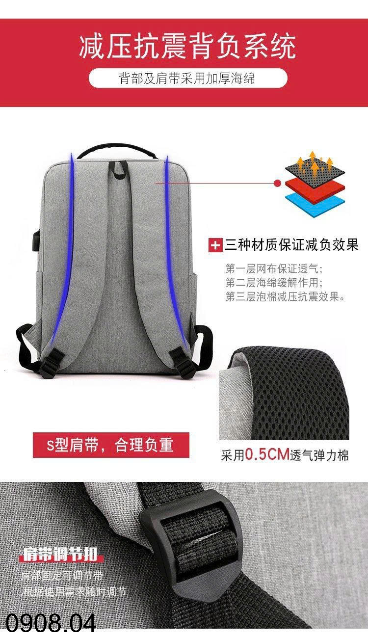 26HA0908.04 - BA LÔ ĐỰNG LAPTOP