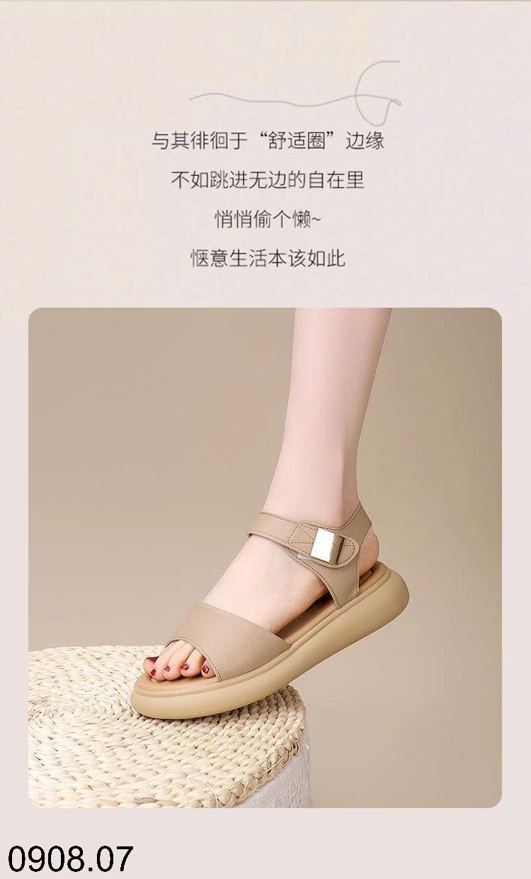 26HA0908.07 - SANDAL NỮ ĐẾ CHỐNG TRƠN TRƯỢT