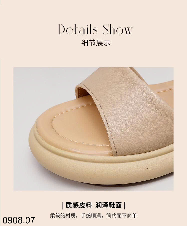 26HA0908.07 - SANDAL NỮ ĐẾ CHỐNG TRƠN TRƯỢT