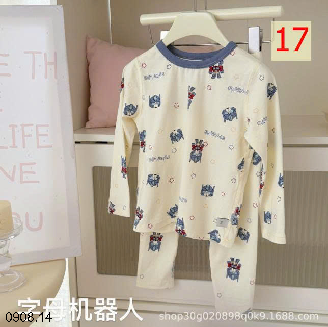 26HA0908.14 - BỘ HEY HONEY MẶC NHÀ CHO BÉ