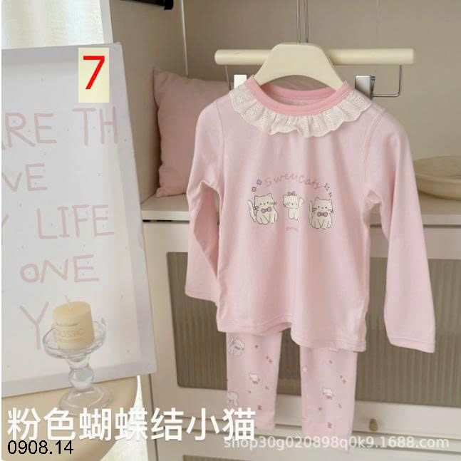 26HA0908.14 - BỘ HEY HONEY MẶC NHÀ CHO BÉ