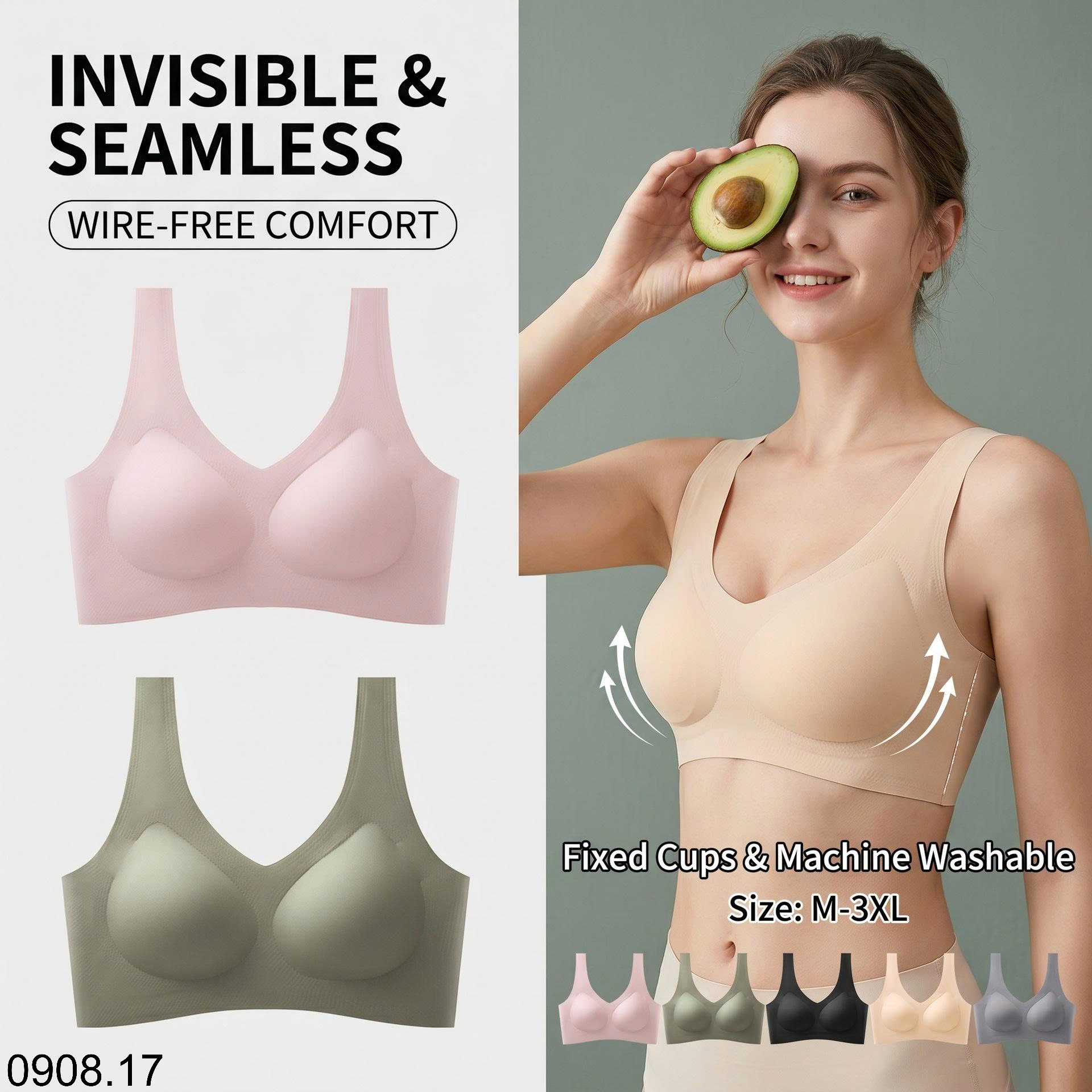 26HA0908.17 - SET 2 ÁO LÓT KHÔNG GỌNG