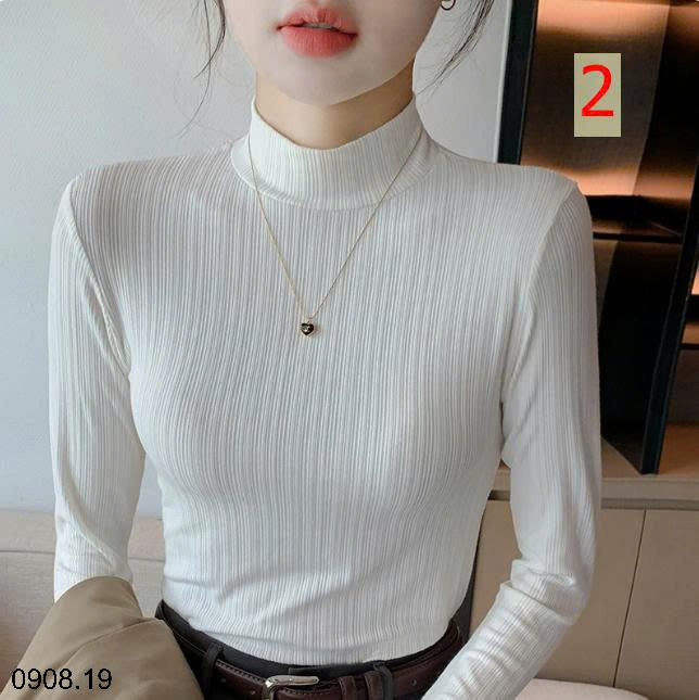26HA0908.19 - ÁO GIỮ NHIỆT CỔ 3P CHO NỮ