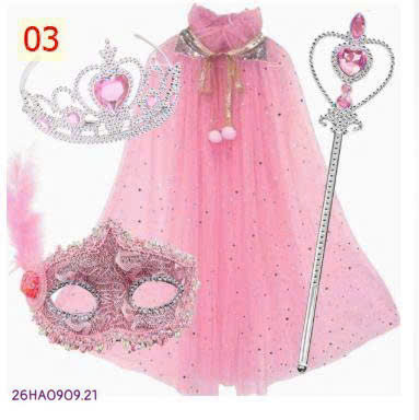 26HA0909.21 - SET BỘ ÁO CHOÀNG ELSA