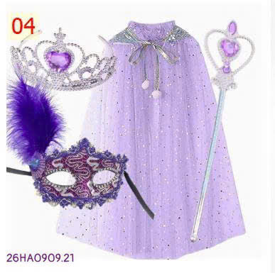 26HA0909.21 - SET BỘ ÁO CHOÀNG ELSA