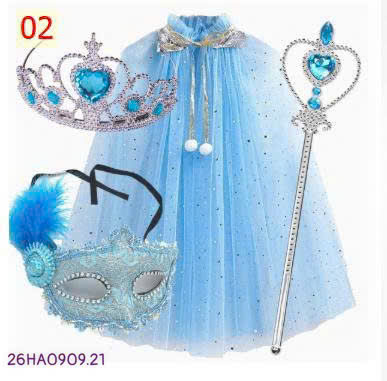 26HA0909.21 - SET BỘ ÁO CHOÀNG ELSA