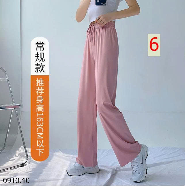 26HA0910.10 - QUẦN ỐNG RỘNG LỤA BĂNG CHO NỮ