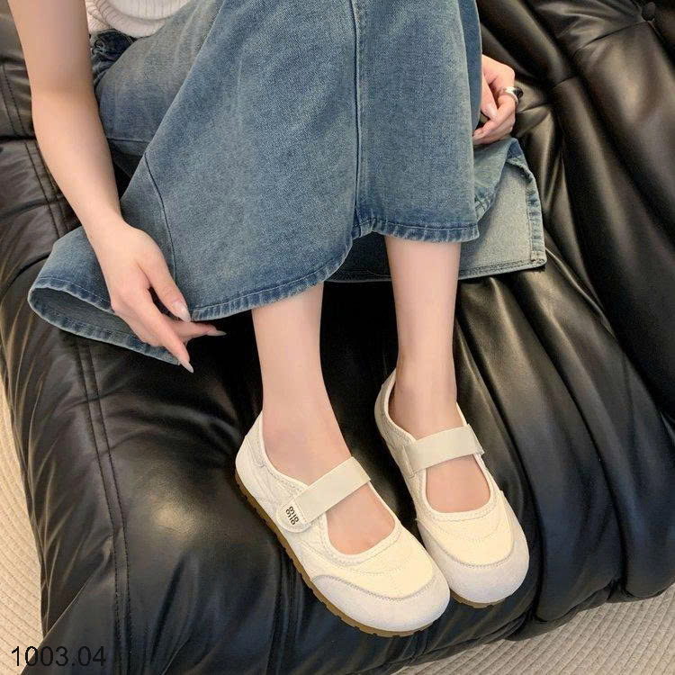 26HA1003.04 - GIÀY THỂ THAO MARRY JANE NỮ