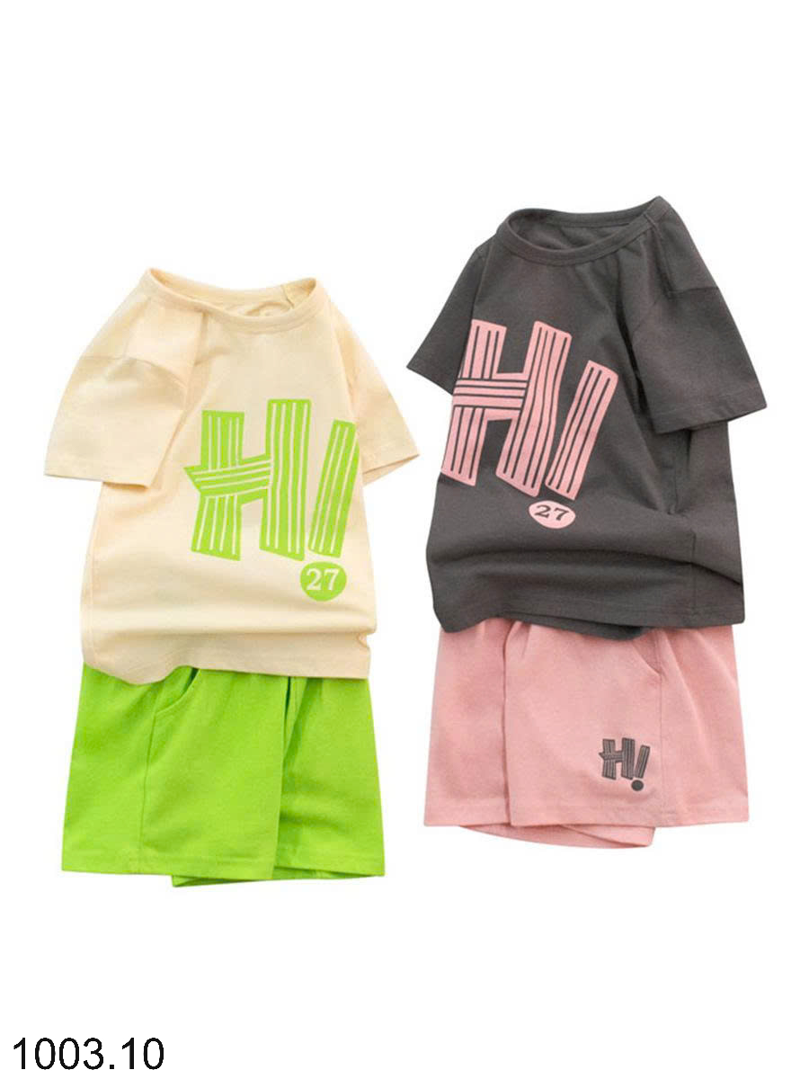 26HA1003.10 - BỘ MẶC NHÀ HI HÃNG 27KIDS
