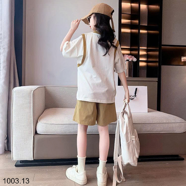 26HA1003.13 - SET BỘ KÈM THẮT LƯNG BÉ GÁI SIZE ĐẠI