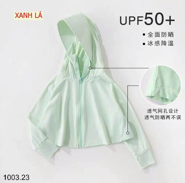 26HA1003.23 - ÁO CHỐNG NẮNG LỤA BĂNG MẸ CON