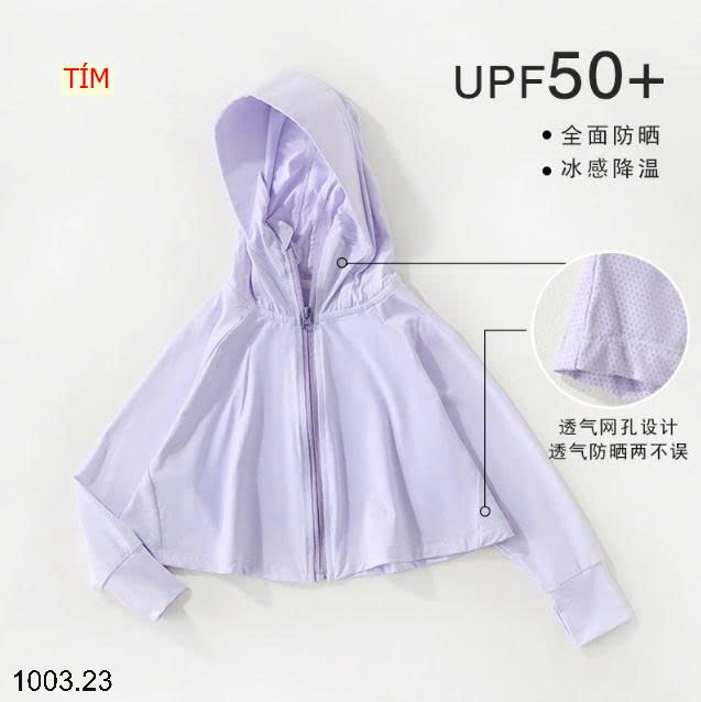 26HA1003.23 - ÁO CHỐNG NẮNG LỤA BĂNG MẸ CON