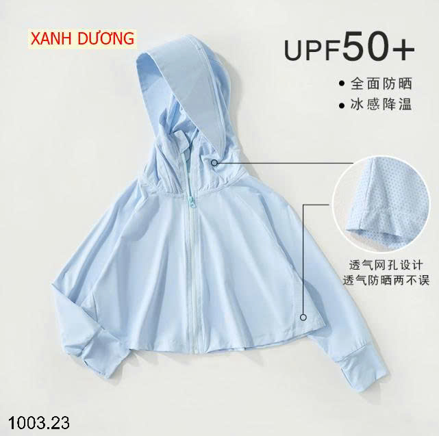 26HA1003.23 - ÁO CHỐNG NẮNG LỤA BĂNG MẸ CON