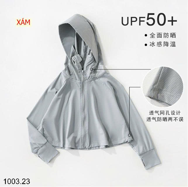 26HA1003.23 - ÁO CHỐNG NẮNG LỤA BĂNG MẸ CON