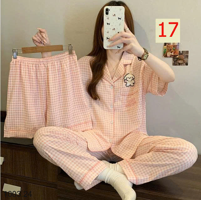 26HA1003.24 - SET ĐỒ BỘ 3 CHI TIẾT CHO NỮ