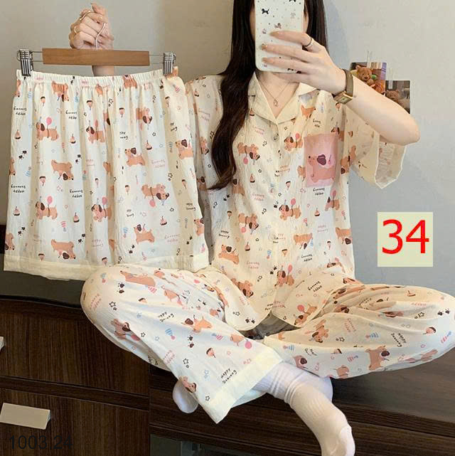 26HA1003.24 - SET ĐỒ BỘ 3 CHI TIẾT CHO NỮ