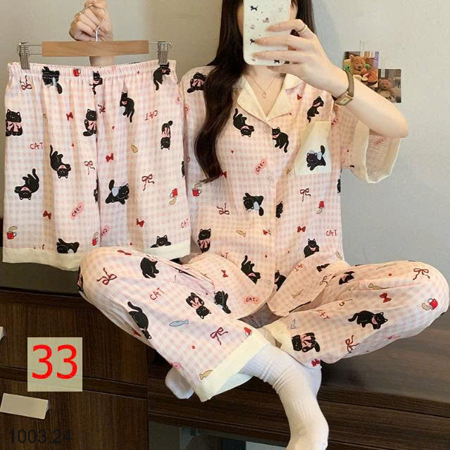 26HA1003.24 - SET ĐỒ BỘ 3 CHI TIẾT CHO NỮ
