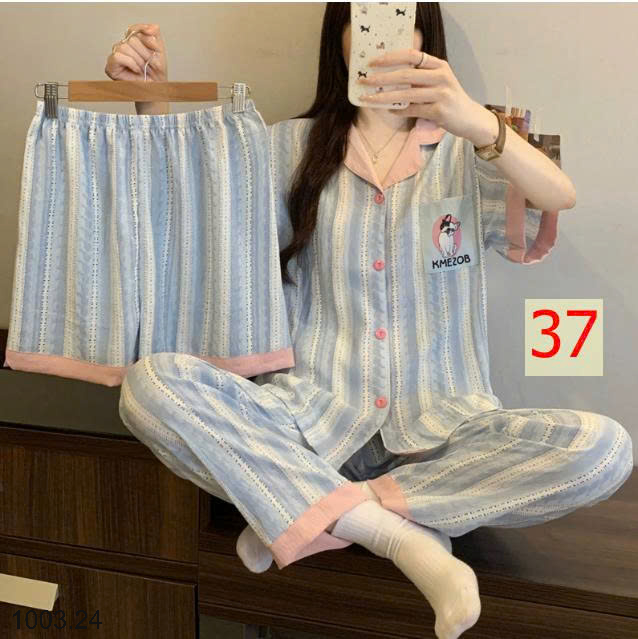26HA1003.24 - SET ĐỒ BỘ 3 CHI TIẾT CHO NỮ