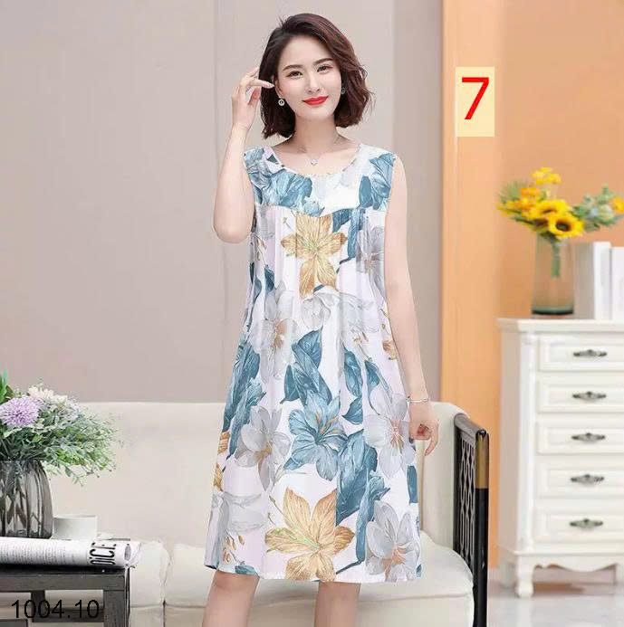 26HA1004.10 - VÁY LANH MẶC NHÀ