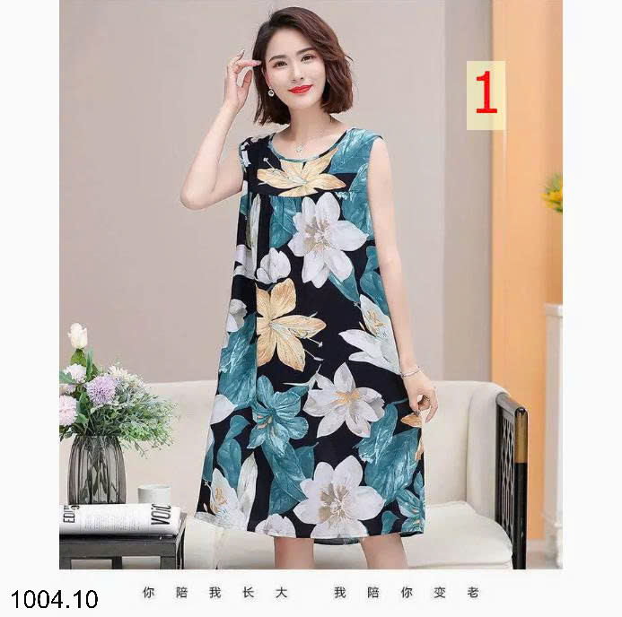 26HA1004.10 - VÁY LANH MẶC NHÀ
