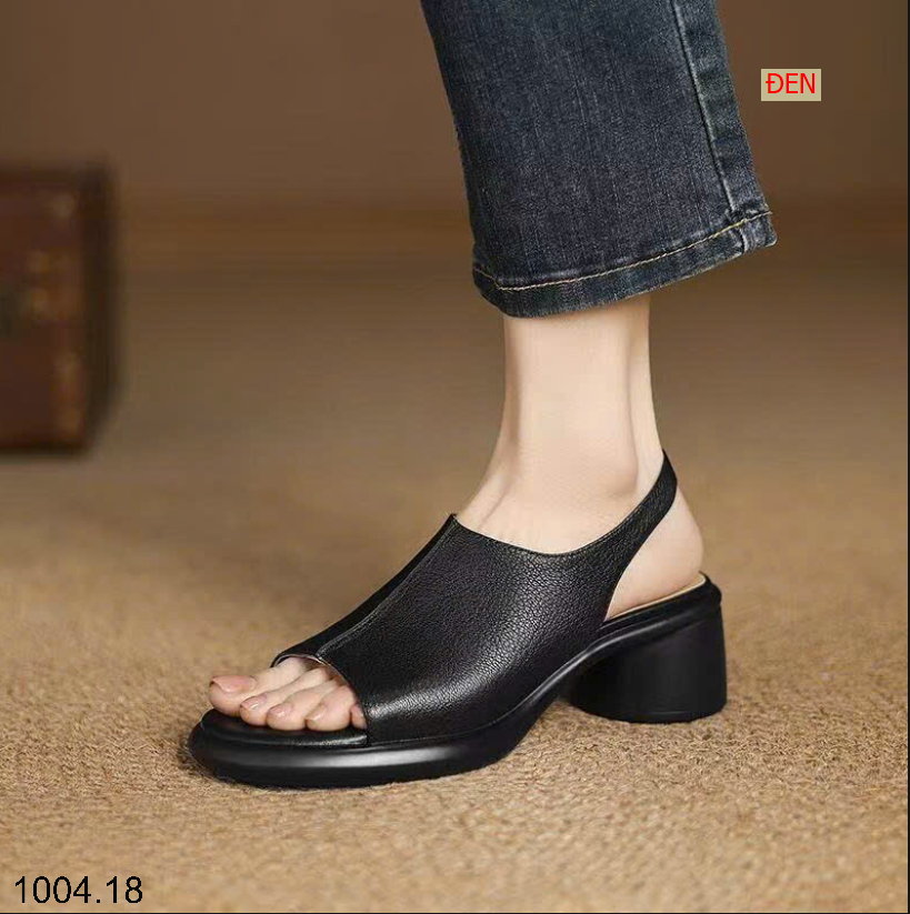 26HA1004.18 - SANDAL DA CHO NỮ