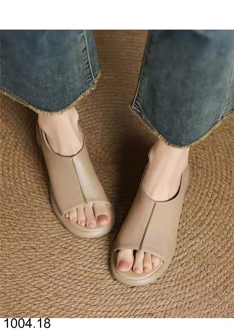 26HA1004.18 - SANDAL DA CHO NỮ