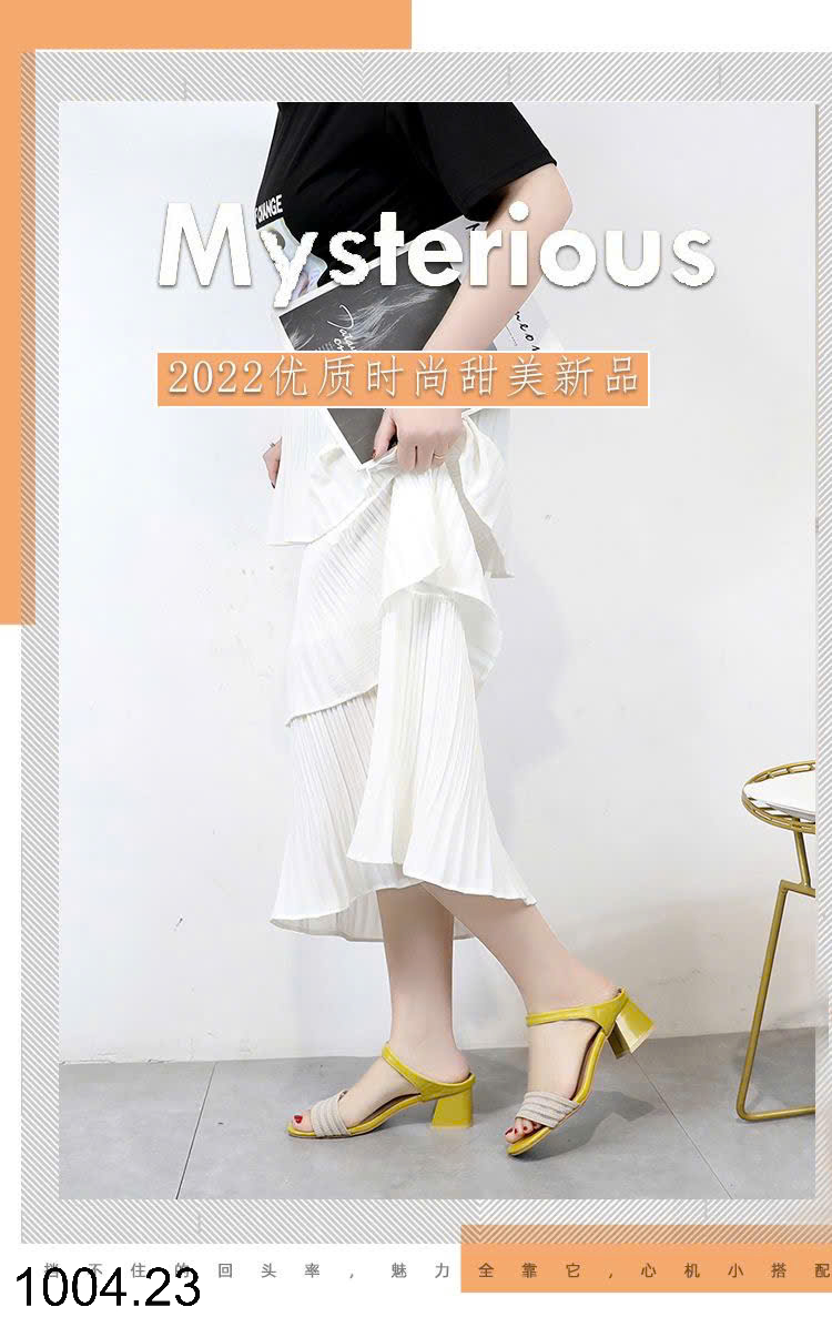 26HA1004.23 - SANDAL QUAI LƯỚI CHO NỮ