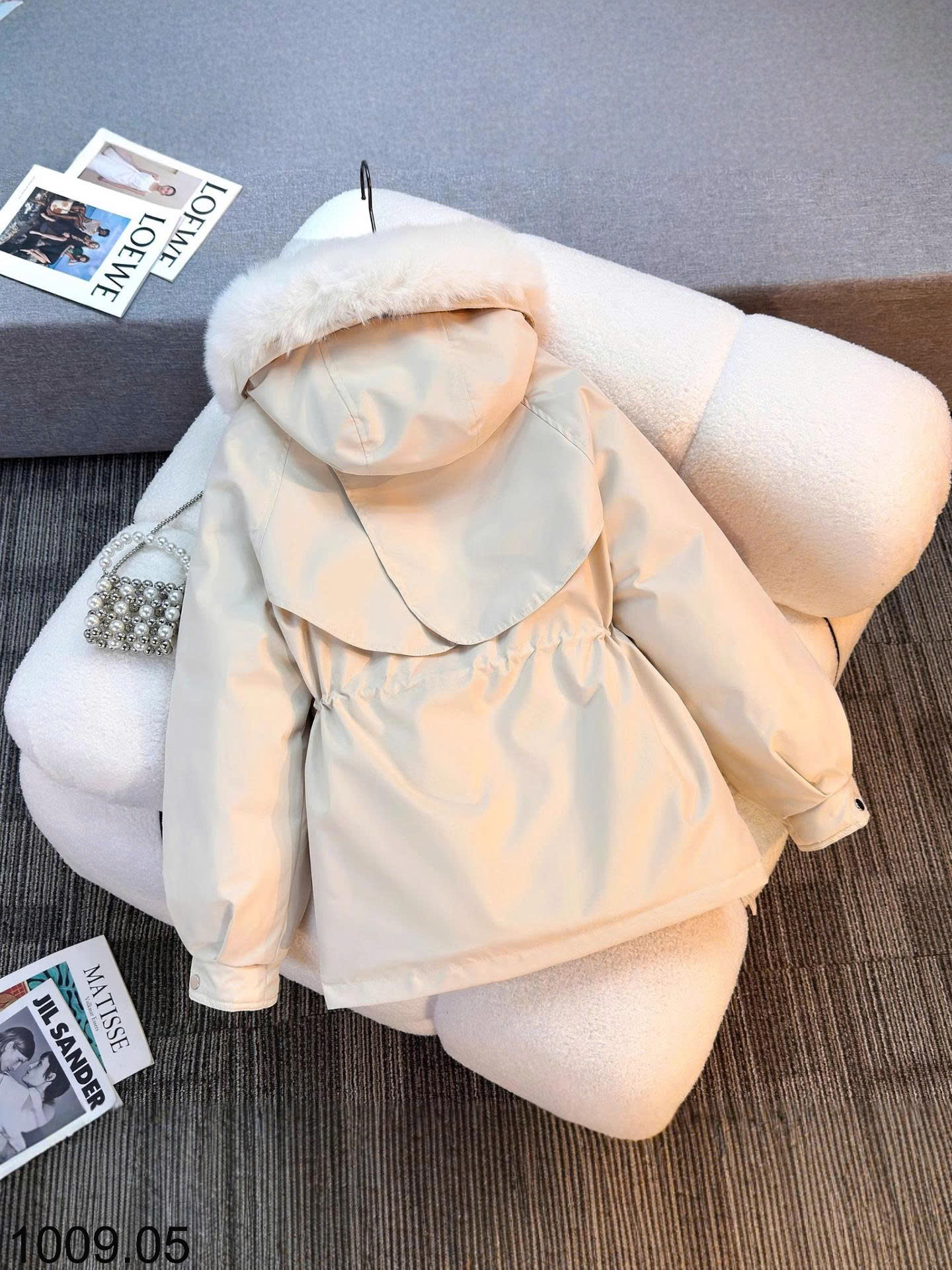 26HA1009.05 - ÁO KHOÁC PARKA LÓT LÔNG CHO NỮ
