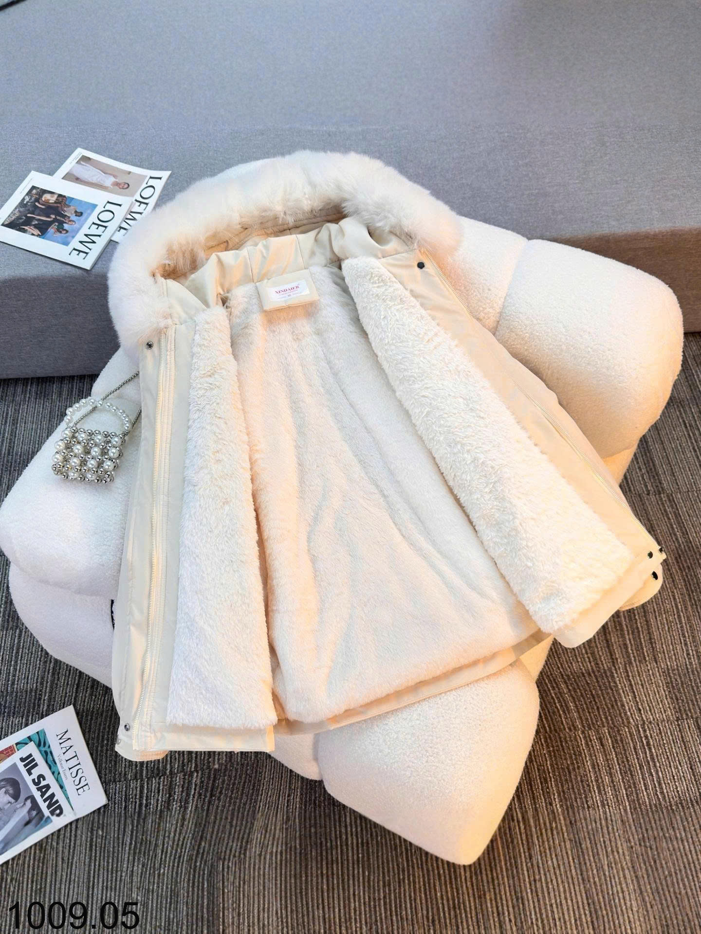 26HA1009.05 - ÁO KHOÁC PARKA LÓT LÔNG CHO NỮ