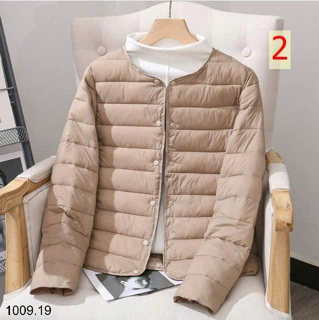 26HA1009.19 - ÁO PHAO SIÊU NHẸ CỔ V NỮ
