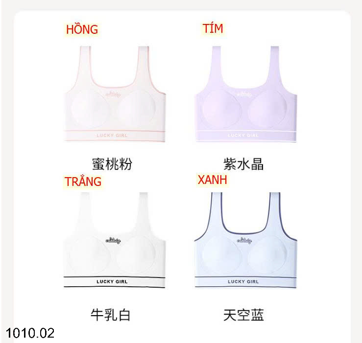 26HA1010.02 - SET 3 ÁO LÓT ĐỊNH HÌNH BÉ GÁI