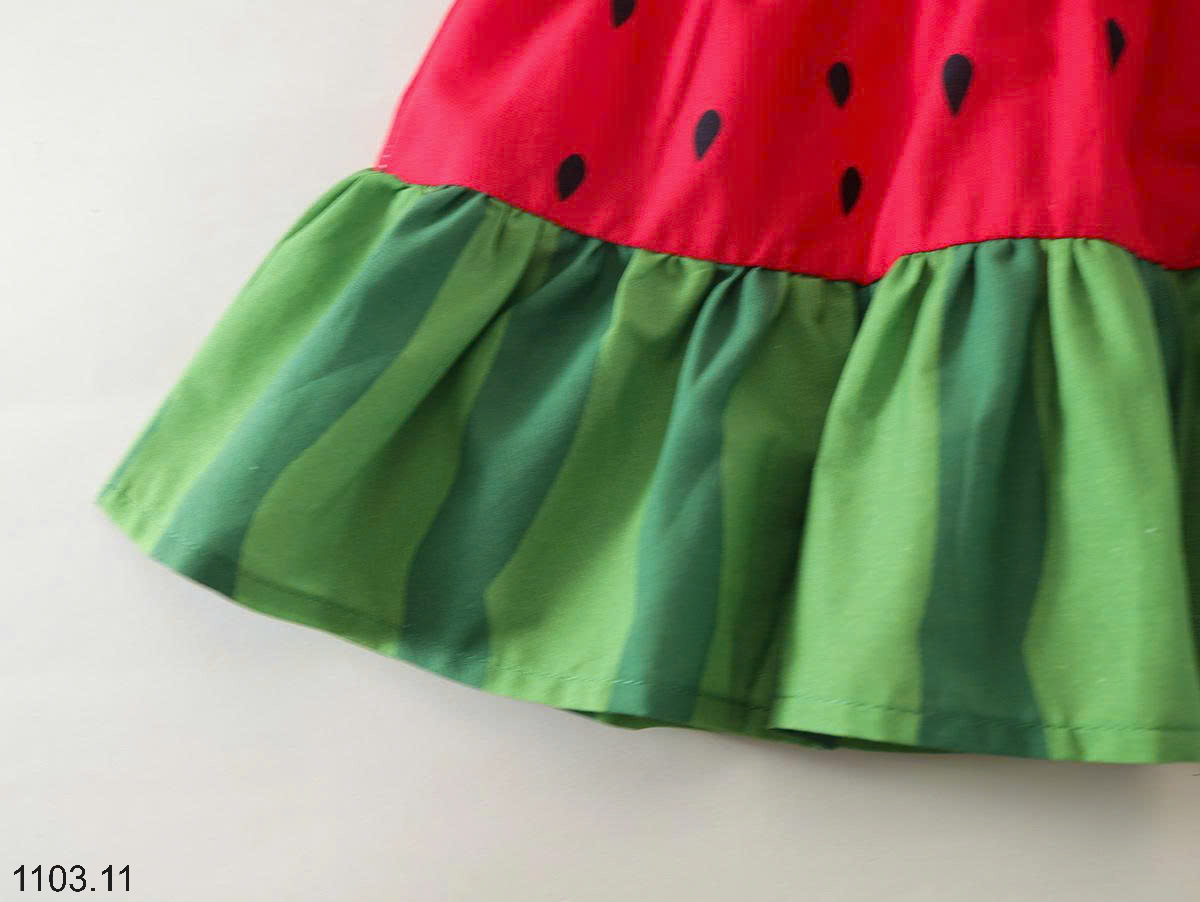 26HA1103.11 - VÁY DƯA HẤU CUTE NHÀ PREMIUM