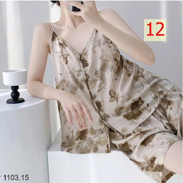 26HA1103.15 - BỘ 2S COTTON LỤA MẶC NHÀ