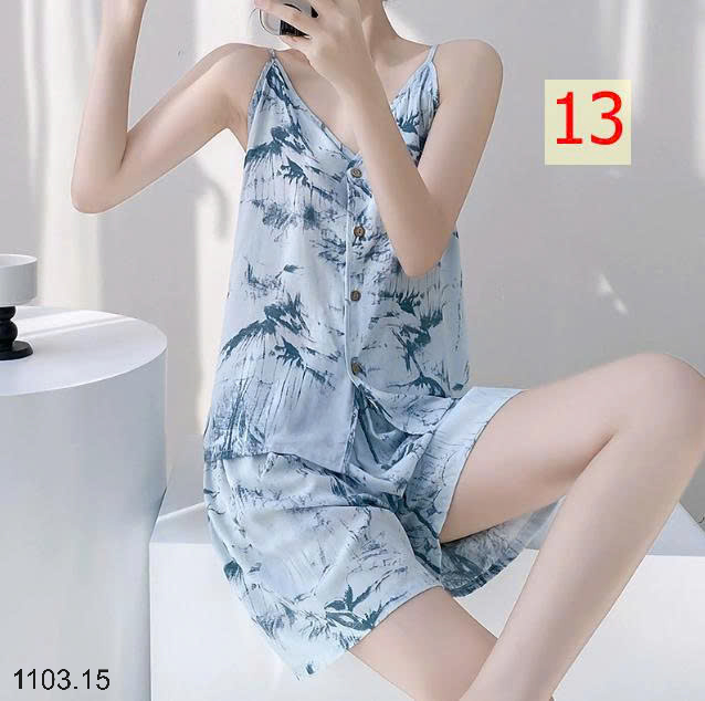 26HA1103.15 - BỘ 2S COTTON LỤA MẶC NHÀ